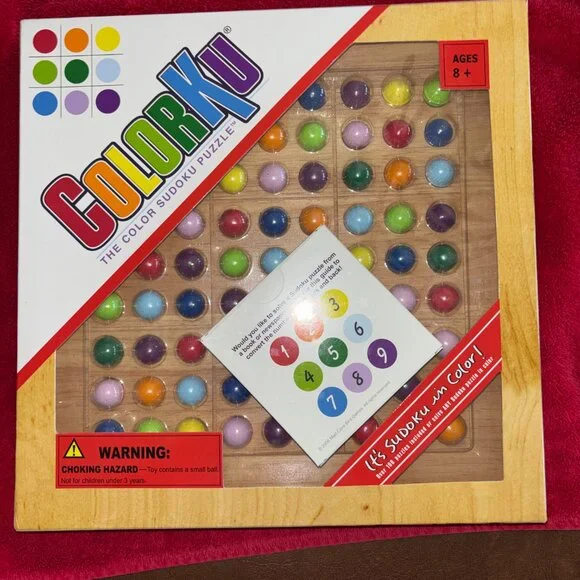 NEW ColorKu Sudoku Puzzle - Picture 4 of 4